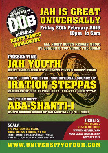 University Of Dub - Jah Is Great Universally