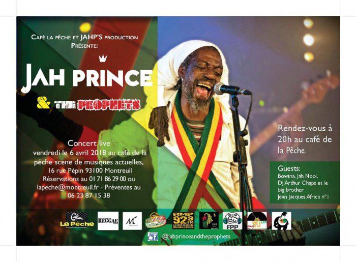 Jah Prince & the prophets + GUESTS