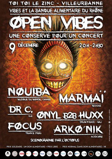 Open Vibes – Une conserve pour un concert