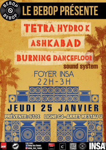 Tetra Hydro K / Ashkabad / Burning Dancefloor