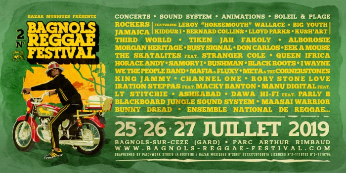 Bagnols Reggae Festival 2019