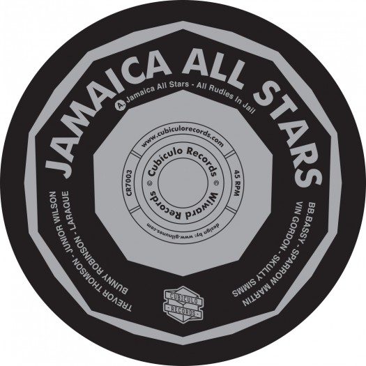Jamaica All Stars - All Rudies In Jail / Rudies Sparrow's Piano - 7" Cubiculo Records