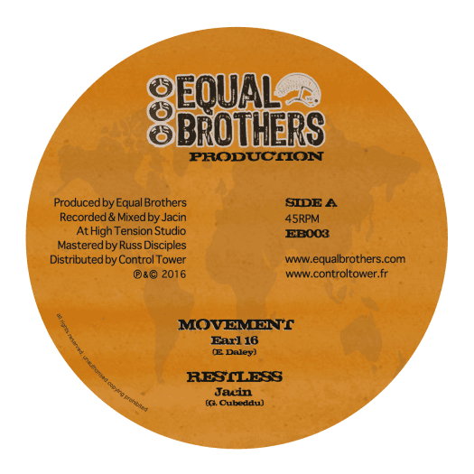 Jacin feat Earl 16 - 12" Equal Brothers