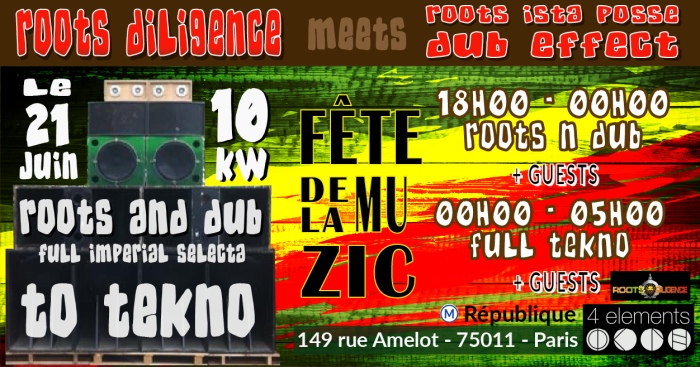 Roots Diligence Meets Roots ista posse & Dub Effect
