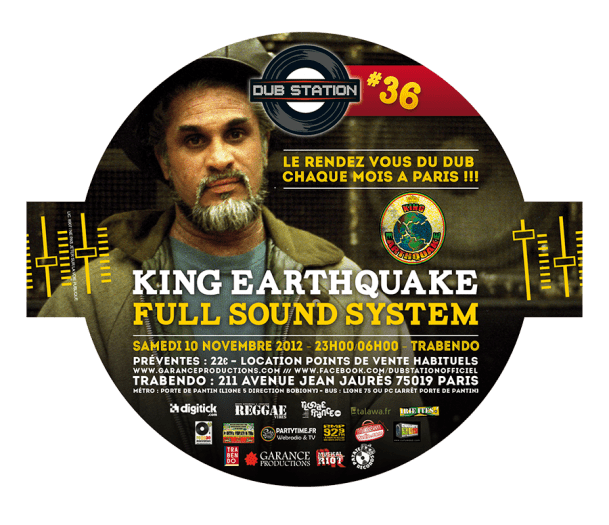 Paris Dub Station 36 King Earthquake