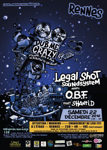 Rennes Dub Me Crazy # 5 Legal Shot