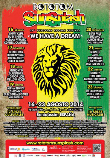 Rototom Sunsplash 2014