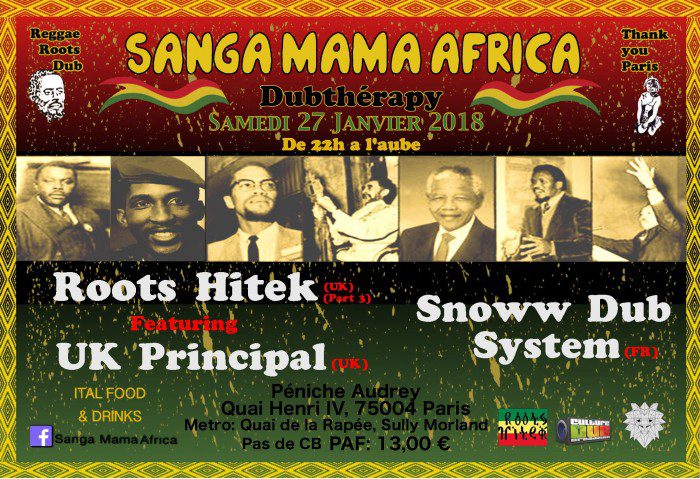 Sanga Mama Africa & Roots Hitek & Snoww Dub Sound System