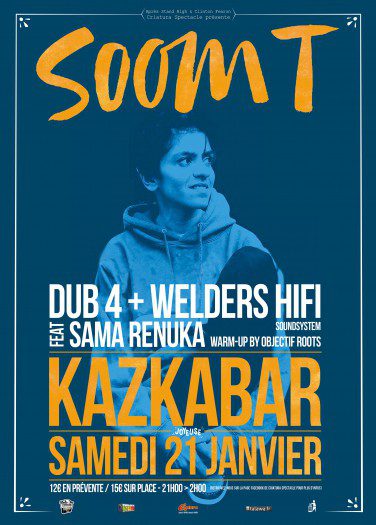 Soom T + Dub 4 + Welders Hi Fi + Sama Renuka