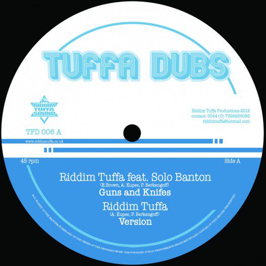 Riddim Tuffa - 12" Tuffa Dubs Records - TFD006 A - Solo Banton, Diegojah, OBF
