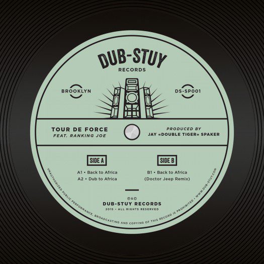 Tour De Force feat Ranking Joe - Back To Africa