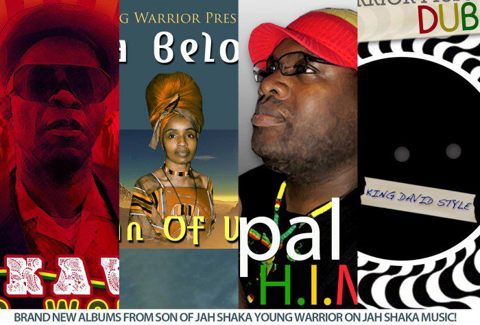 Young Warrior - 4 Brand New Albums - Jah Shaka Music