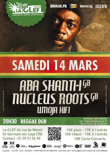 Soirée Reggae/Dub à La Clef