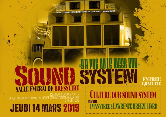 Y’a pas qu’le week-end – Sound system