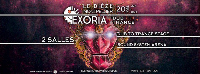 Exoria – Dub to Trance @ Montpellier
