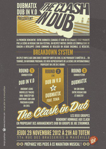 Dub In VO Dubmatix Tenja - The Clash In Dub