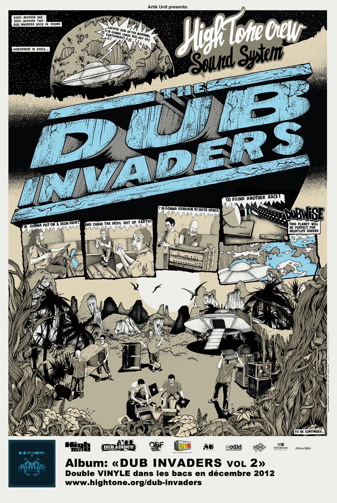 Dub Invaders Affiche