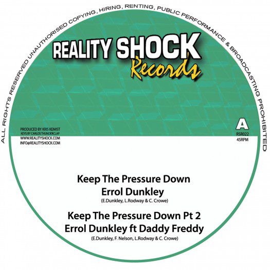Errol Dunkley, Daddy Freddy & Solo Banton - 10" Reality Shock Records