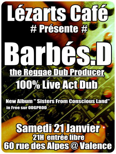 Barbés.D @ Lézarts café