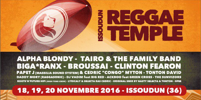 Issoudun Reggae Temple 2016