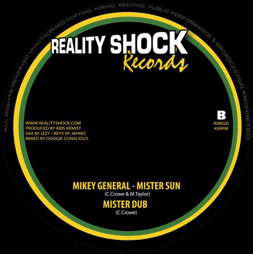 Know Jah Riddim - 10" Reality Shock Records