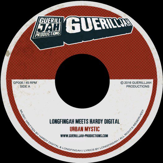Longfingah meets Hardy Digital & Maxi Roots - 7" GuerillJah Productions