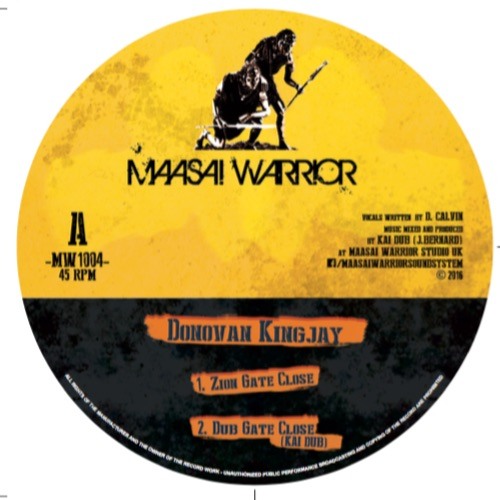Maasai Warrior feat. Donovan Kingjay - Zion Gate Close