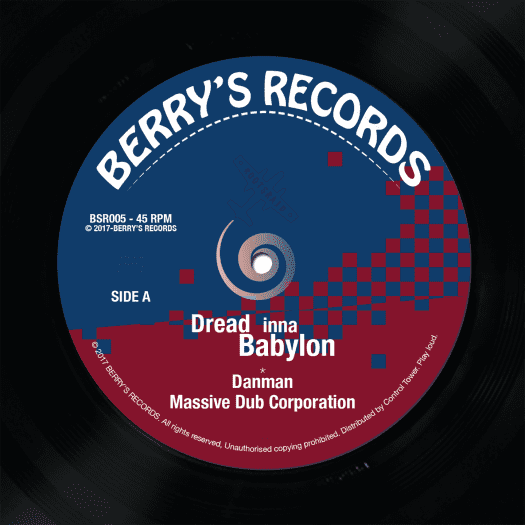 Massive Dub Corporation feat. Danman - 7" Berry’s Records BSR005