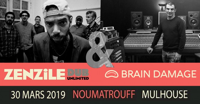 Zenzile • Brain Damage • Aywaken • Kroco