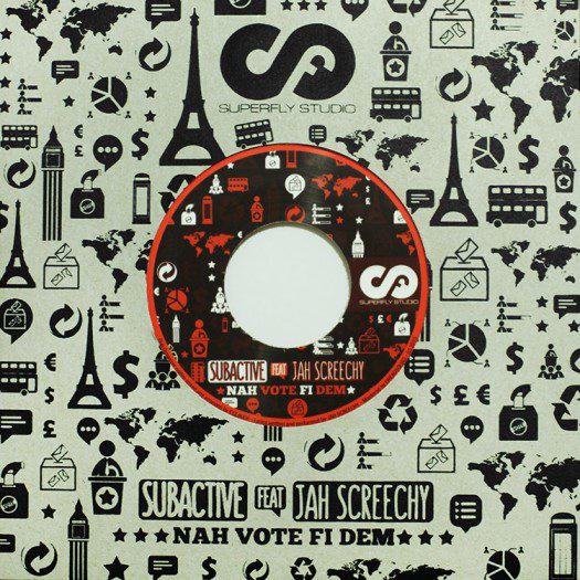 Subactive feat. Jah Screechy - 7" Superfly Studio SF028