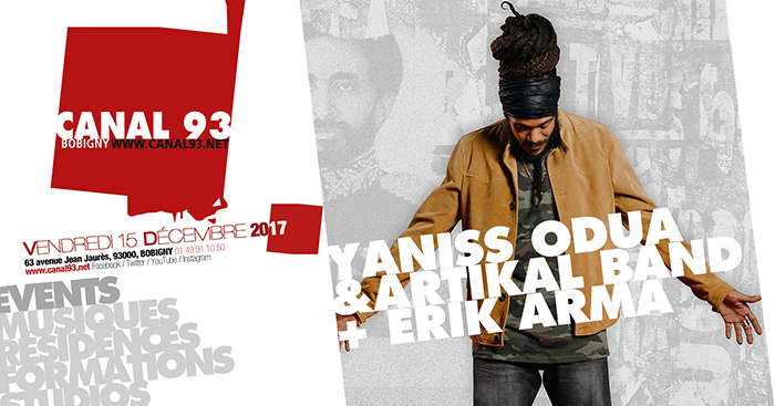 Yaniss Odua & Artikal Band + Erik Arma