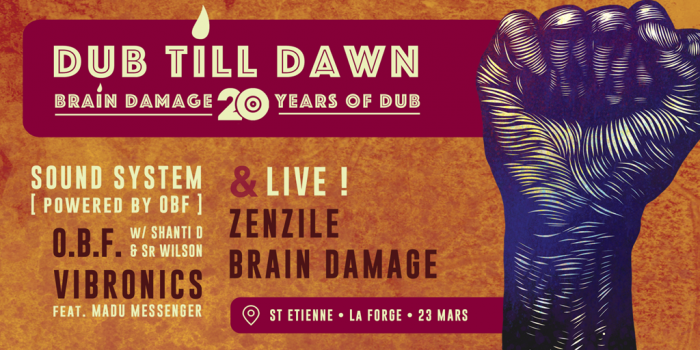 Brain Damage 20 ans ! @ St Etienne